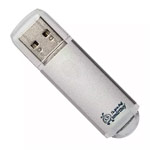 Флеш-карта SmartBuy V-Cut Series (16Gb, USB 2.0, серебристая)