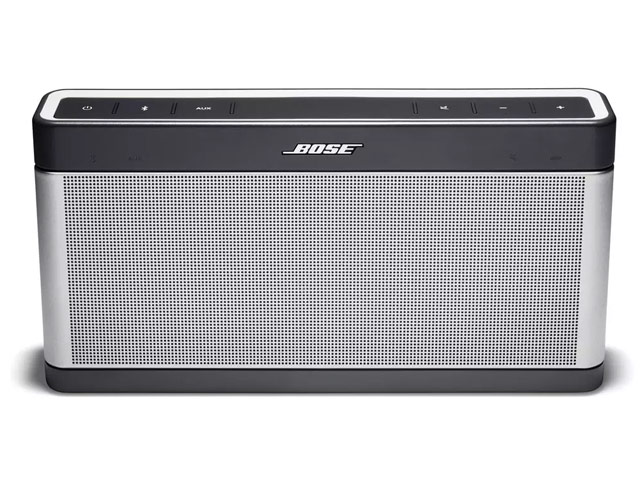 Портативная колонка Bose SoundLink III (серебристая, беcпроводная, стерео 2.1)