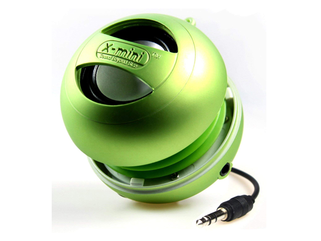 Портативная колонка X-Mini II Capsule Speaker (моно) (зеленая)