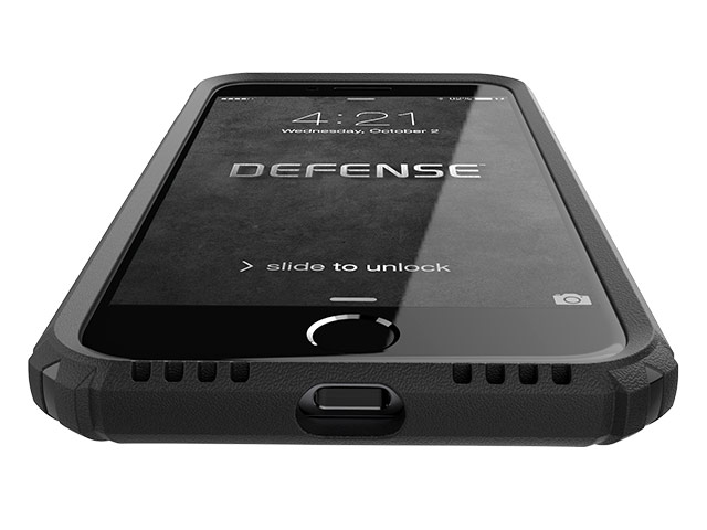 Чехол X-doria Defense Gear для Apple iPhone 7 (темно-серый, маталлический)