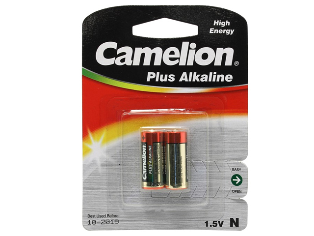 Комплект батареек Camelion (N) (1,5V) (2 шт.) (Alkaline)