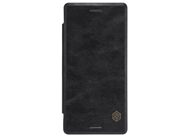 Чехол Nillkin Qin leather case для Sony Xperia X Performance (черный, кожаный)