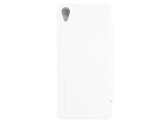 Чехол Nillkin Qin leather case для Sony Xperia X Performance (белый, кожаный)