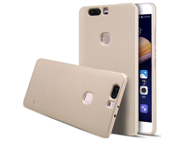 Чехол Nillkin Hard case для Huawei Honor V8 (золотистый, пластиковый)