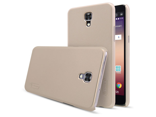 Чехол Nillkin Hard case для LG X view (золотистый, пластиковый)