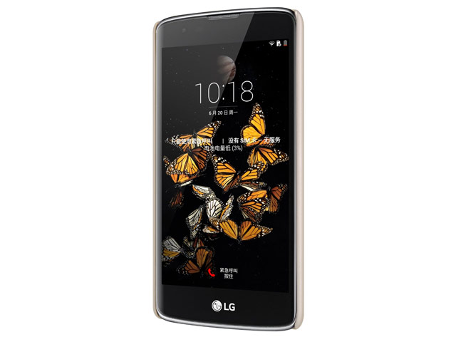 Чехол Nillkin Hard case для LG K8 (золотистый, пластиковый)