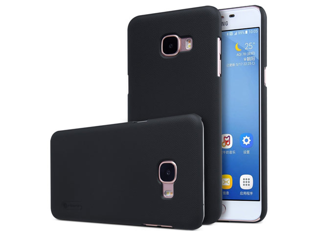 Чехол Nillkin Hard case для Samsung Galaxy C5 C5000 (черный, пластиковый)