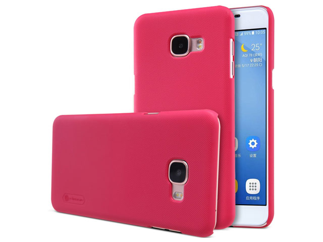 Чехол Nillkin Hard case для Samsung Galaxy C5 C5000 (красный, пластиковый)