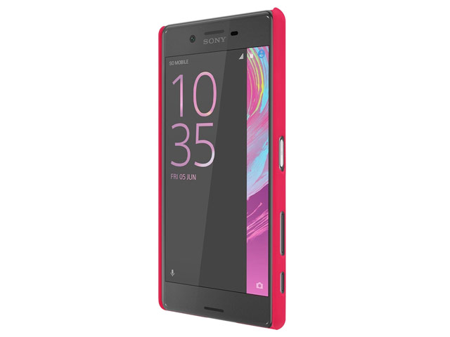 Чехол Nillkin Hard case для Sony Xperia X Performance (красный, пластиковый)