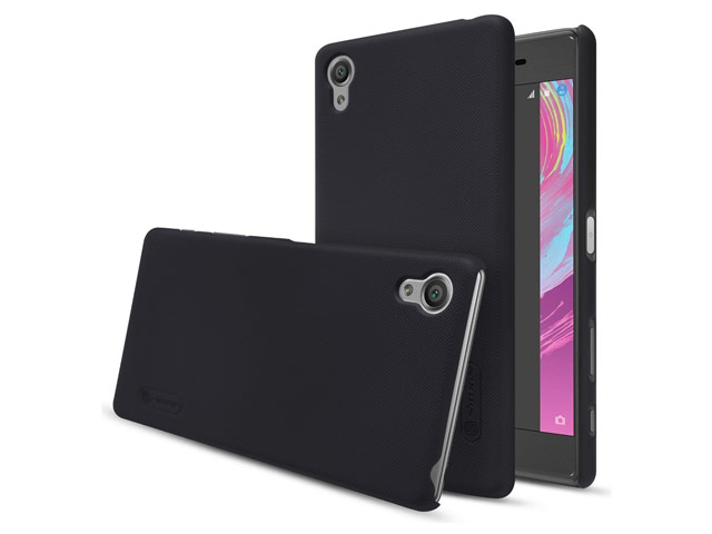 Чехол Nillkin Hard case для Sony Xperia X (черный, пластиковый)