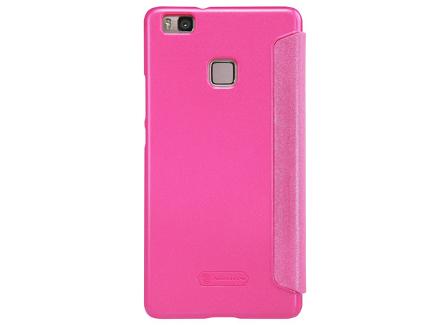Чехол Nillkin Sparkle Leather Case для Huawei P9 lite (розовый, винилискожа)