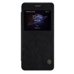 Чехол Nillkin Qin leather case для Huawei Honor V8 (черный, кожаный)