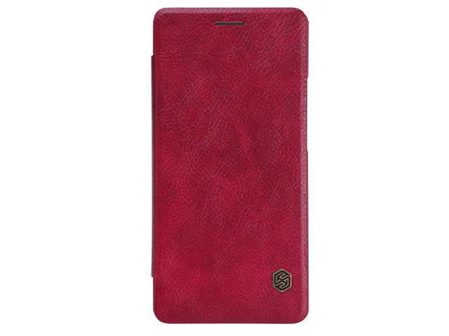 Чехол Nillkin Qin leather case для Huawei P9 lite (красный, кожаный)