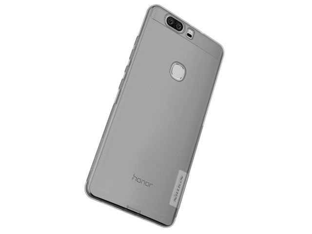 Чехол Nillkin Nature case для Huawei Honor V8 (серый, гелевый)