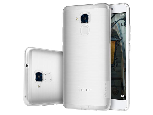 Чехол Nillkin Nature case для Huawei Honor 5C (прозрачный, гелевый)