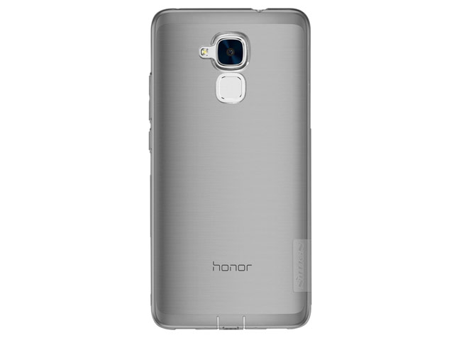 Чехол Nillkin Nature case для Huawei Honor 5C (серый, гелевый)