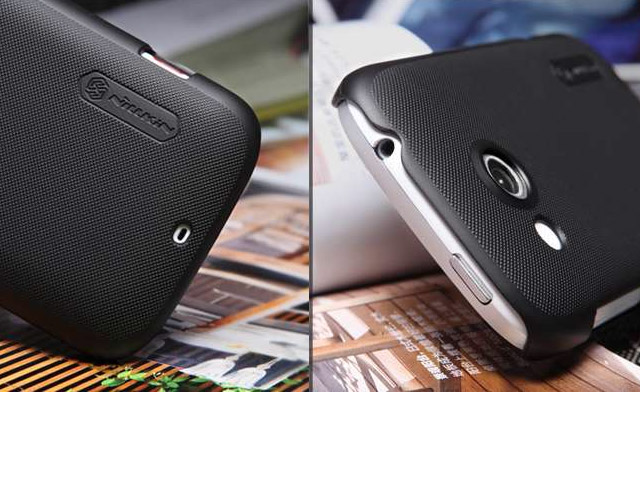 Чехол Nillkin Hard case для HTC Desire C A320e (черный, пластиковый)