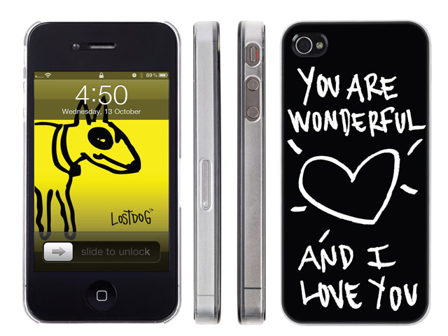 Чехол The LostDog 2011 для Apple iPhone 4 (черный)
