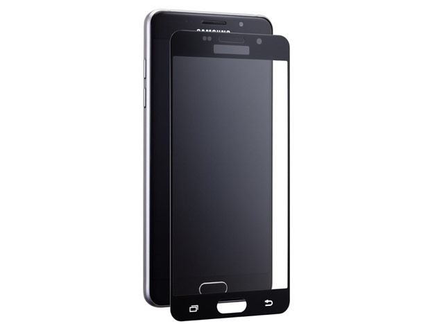Защитная пленка Yotrix 3D Glass Protector для Samsung Galaxy A9 A9000 (стеклянная, черная)