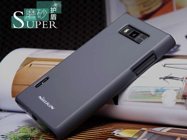 Чехол Nillkin Hard case для LG Optimus L7 P705 (черный, пластиковый)