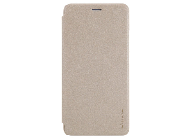 Чехол Nillkin Sparkle Leather Case для Huawei Honor 5C (золотистый, винилискожа)