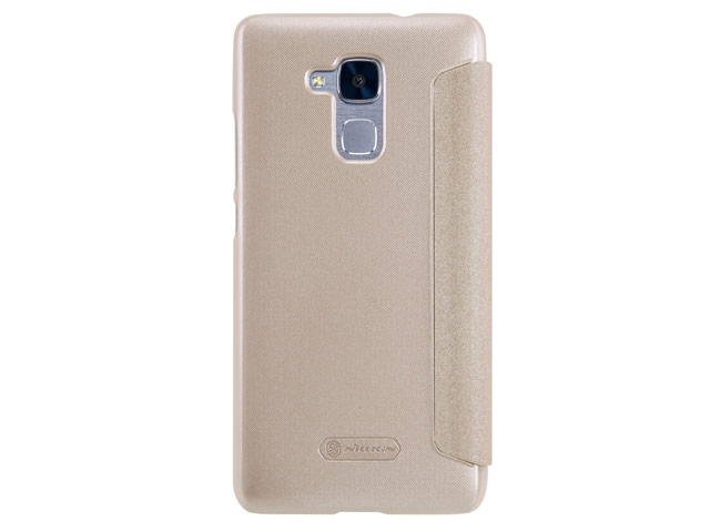 Чехол Nillkin Sparkle Leather Case для Huawei Honor 5C (золотистый, винилискожа)