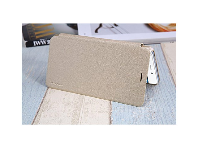 Чехол Nillkin Sparkle Leather Case для Huawei Honor 5C (золотистый, винилискожа)