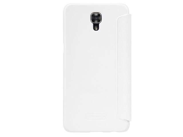 Чехол Nillkin Sparkle Leather Case для LG X view (белый, винилискожа)