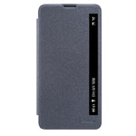Чехол Nillkin Sparkle Leather Case для LG Stylus 2 (темно-серый, винилискожа)
