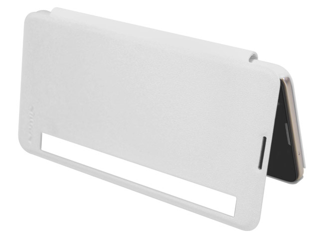 Чехол Nillkin Sparkle Leather Case для LG Stylus 2 (белый, винилискожа)