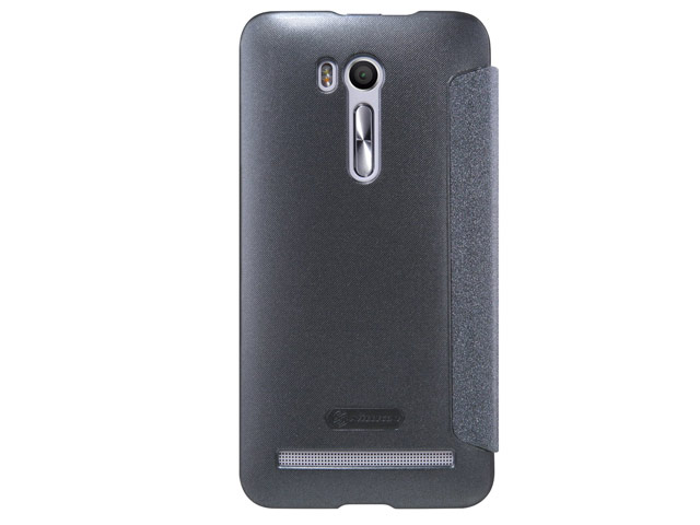 Чехол Nillkin Sparkle Leather Case для Asus ZenFone Go TV ZB551KL (темно-серый, винилискожа)