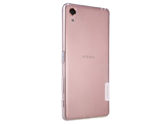 Чехол Nillkin Nature case для Sony Xperia X (прозрачный, гелевый)