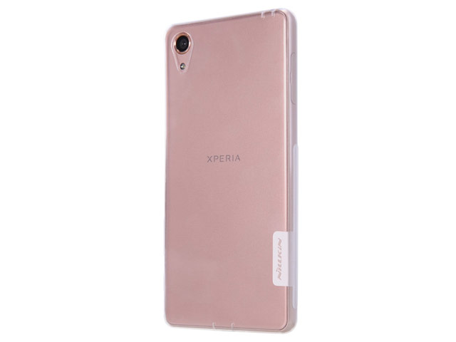 Чехол Nillkin Nature case для Sony Xperia X (прозрачный, гелевый)