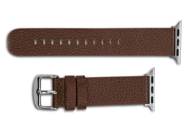 Ремешок для часов X-Doria Band Lux для Apple Watch (42 мм, коричневый, кожаный)
