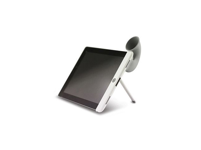 Подставка акустическая iHorn для Apple iPad 2/new iPad (зеленая)