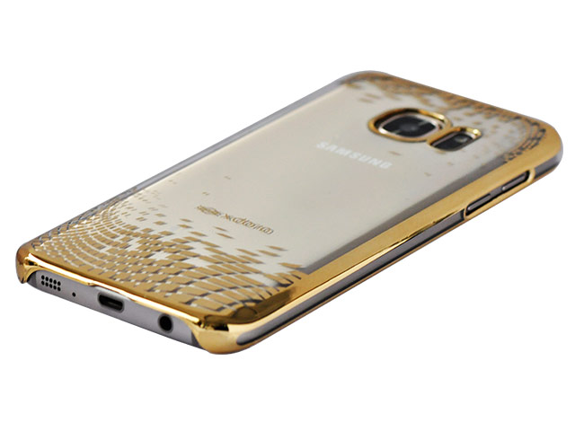 Чехол X-doria Floating Rhombus для Samsung Galaxy S7 (золотистый, пластиковый)