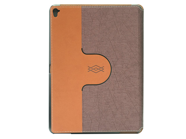 Чехол X-doria Vein case для Apple iPad Pro 9.7 (Graystone Brown, кожаный)