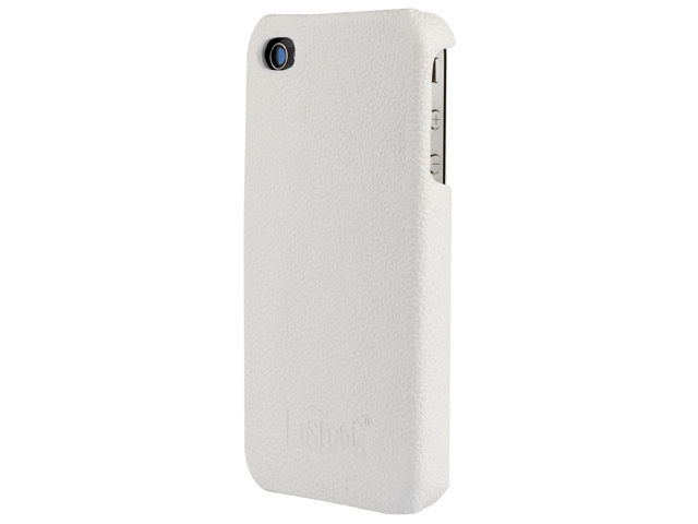 Чехол The LostDog 2011 для Apple iPhone 4 (кожаный, белый)
