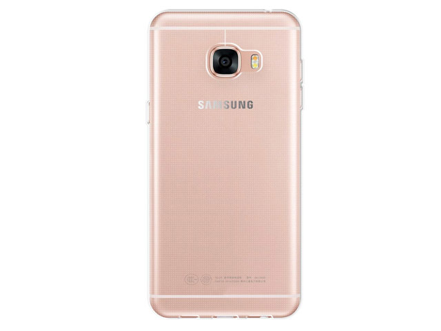 Чехол Yotrix UltrathinCase для Samsung Galaxy C5 C5000 (прозрачный, гелевый)