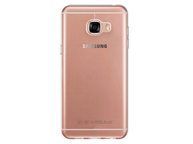 Чехол Yotrix UltrathinCase для Samsung Galaxy C5 C5000 (серый, гелевый)