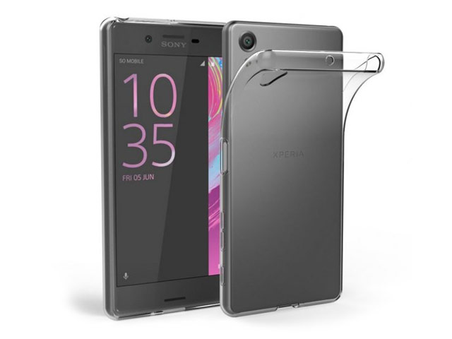 Чехол Yotrix UltrathinCase для Sony Xperia X (прозрачный, гелевый)