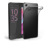 Чехол Yotrix UltrathinCase для Sony Xperia X (серый, гелевый)