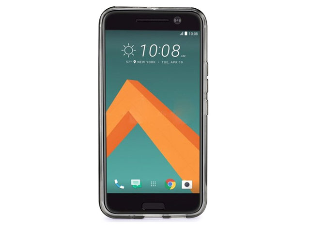 Чехол Yotrix UltrathinCase для HTC 10/10 Lifestyle (серый, гелевый)