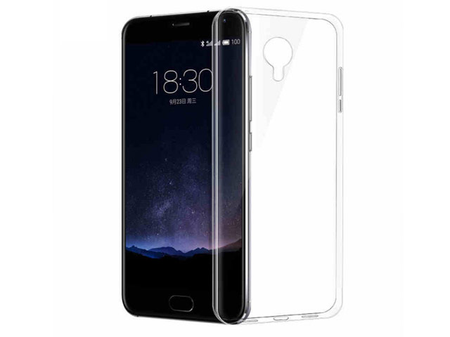 Чехол Yotrix UltrathinCase для Meizu M3 (прозрачный, гелевый)