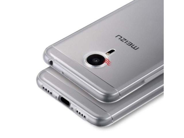 Чехол Yotrix UltrathinCase для Meizu M3 Note (прозрачный, гелевый)