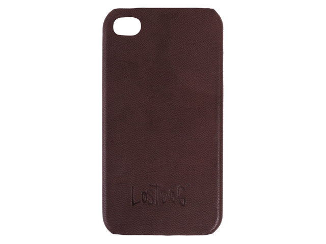 Чехол The LostDog 2011 для Apple iPhone 4 (кожаный, коричневый)