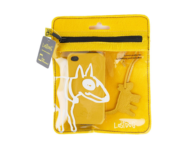 Чехол The LostDog 2011 для Apple iPhone 4 (кожаный, коричневый)