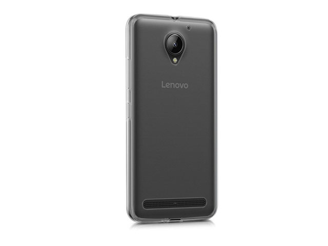 Чехол Yotrix UltrathinCase для Lenovo Vibe C2 (прозрачный, гелевый)