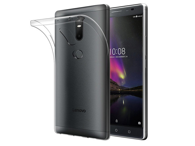 Чехол Yotrix UltrathinCase для Lenovo Phab2 plus (прозрачный, гелевый)