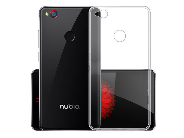 Чехол Yotrix UltrathinCase для ZTE nubia Z11 mini (прозрачный, гелевый)